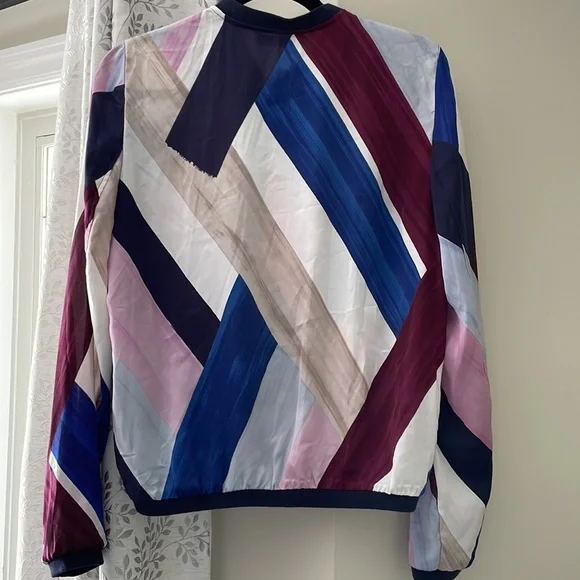 Mexx Silk like zippered jacket size Large - Picture 6 of 7